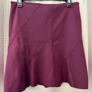 White House Black Market Women’s Skirt Size 6 Plum Purple